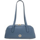 Eclaire Leather shoulder bag Denim