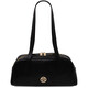 Eclaire Leather shoulder bag Black