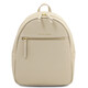 Arco Leather backpack Beige