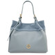 Diade Soft leather shopping bag Light Blue