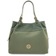 Diade Soft leather shopping bag Mint Green