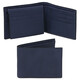 Exclusive 3 fold leather wallet for men Dark Blue