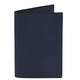 Leather passport cover Dark Blue