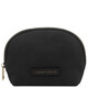 Vera Leather toiletry case Black