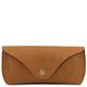 Leather glasses case Natural