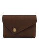 Leather coin purse Dark Brown
