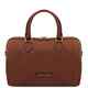 Barrique Leather duffle bag Brown