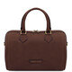 Barrique Leather duffle bag Dark Brown