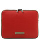 Soft leather tablet case Lipstick Red