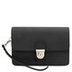 Oliver Leather handy wrist bag Black