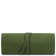 Leather jewellery case Green