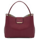 Clio Leather secchiello bag Bordeaux