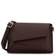 TL Bag Leather shoulder bag Chocolate