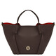 Legame Leather shopping bag - Large size Chocolate