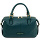 Ribelle Soft leather duffle bag Teal