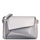 TL Bag Metallic leather shoulder bag Silver