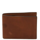 Exclusive 2 fold leather wallet for men Brown