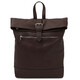 London Soft leather backpack Chocolate