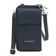 TL Bag Leather wallet/phone holder with strap Dark Blue