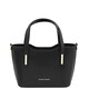Olimpia Leather tote - Small size Black
