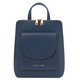 Paris Small leather backpack for women Dark Blue